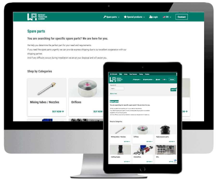 shop_spareparts_web_new_Iso shop spareparts web new Iso Techni Waterjet EMEA 2026